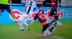 Clamoroso in Supercoppa, l'arbitro non concede un rigore enorme al Milan: fallo nettissimo di Emre Can [VIDEO]