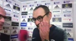 Chelsea, Sarri in conferenza: "Futuro alla Juve? Penso solo alla finale, poi parlerò con il club..."