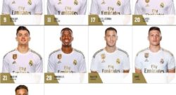 Il Real Madrid pubblica la rosa di quest'anno, assente James Rodriguez [FOTO]