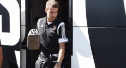 Juventus, si ferma di nuovo Ramsey: non ci sarà contro il Napoli