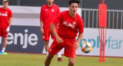 Macedonia, botta alla caviglia per Elmas in allenamento, il centrocampista azzurro abbandona la sessione e viene trasportato in ospedale!