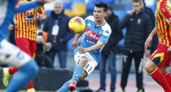 Castel Volturno, il report dell'allenamento: contrattura all'adduttore per Lozano, lavoro personalizzato per Milik e Koulibaly