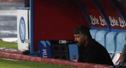 SSC Napoli annuncia: la notizia della positività di Gattuso è priva di qualsiasi fondamento. Domani il gruppo squadra effettuerà i tamponi