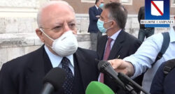 De Luca annuncia: "Coprifuoco alle 22 nel week end di Halloween. A mezzanotte negli altri giorni"