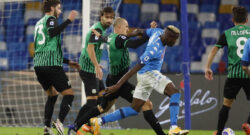 Napoli-Sassuolo, la moviola di Gazzetta: non c'è alcun rigore su Osimhen, al massimo è punizione dal limite. Manca il secondo giallo a Manolas