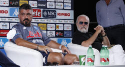 Rinnovo Gattuso fino al 2023 senza penali: firma durante la sosta, De Laurentiis ha avanzato una richiesta