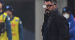 Gattuso: "Meritavamo più dell'Inter, ma l'arbitro non può prima elogiare Insigne e poi cacciarlo fuori per un vaffa! Solo in Italia succedono queste cose. Su Mertens..."