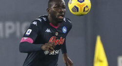 Sky - Napoli, infortunio Koulibaly: il difensore anticipa il rientro in campo