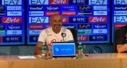 Spalletti: "Roma-Napoli scontro diretto. E' la sfida della mia vita, i giallorossi non saranno mai nemici per me. Non merito fischi"