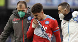 Infortunio Di Lorenzo, novità sul recupero: spunta la data per il ritorno in campo