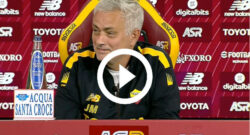 Roma, Mourinho su Kvara: "Come fermarlo? Se passa avanti a me provo a dargli un calcio" | VIDEO