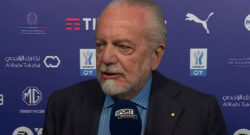 De Laurentiis: "Arriveranno altri due acquisti, Napoli in crescita! L'Arabia mi ha stupito. Arbitro? Dispiace per Rocchi, una Supercoppa che conta poco influisce sul campionato"